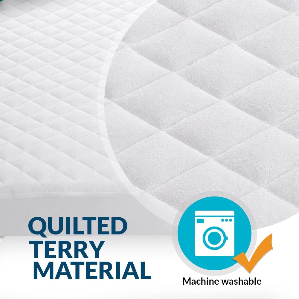 Washable crib clearance mattress pads